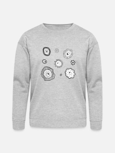 Single Cell Paramecium - Bella + Canvas Unisex Sweatshirt - heather gray
