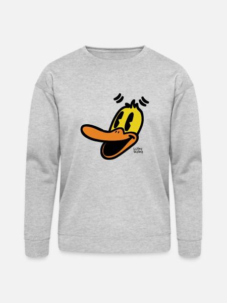 Lucky Ducky - Bella + Canvas Unisex Sweatshirt - heather gray