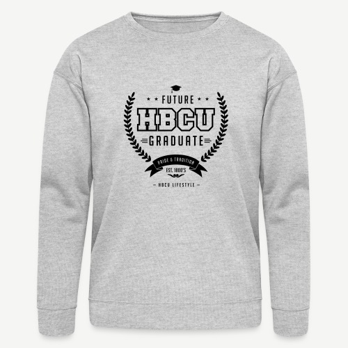 Future HBCU Graduate - Men's Ivory and Navy T-shir - Bella + Canvas Unisex Sweatshirt