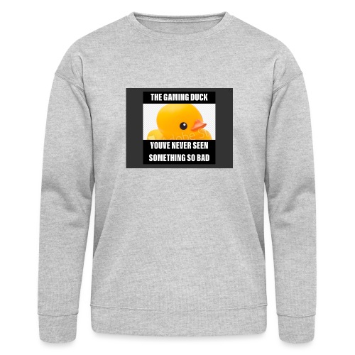 The Gaming Duck meme - Bella + Canvas Unisex Sweatshirt