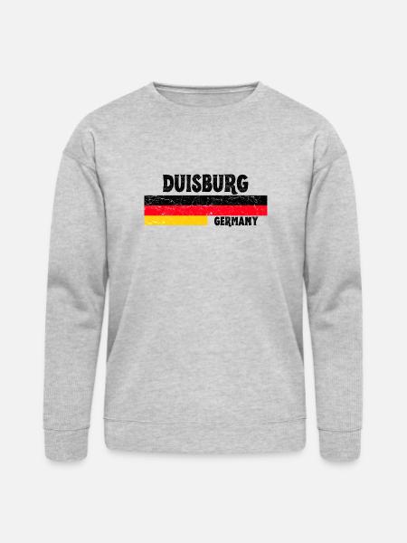 Duisburg Germany - Bella + Canvas Unisex Sweatshirt - heather gray
