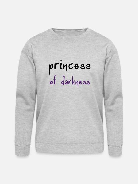 Princess of Darkness - Bella + Canvas Unisex Sweatshirt - heather gray