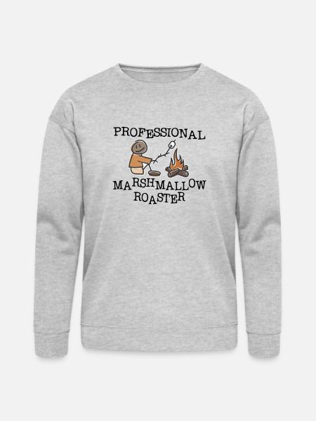 Professional Marshmallow Roaster - Bella + Canvas Unisex Sweatshirt - heather gray