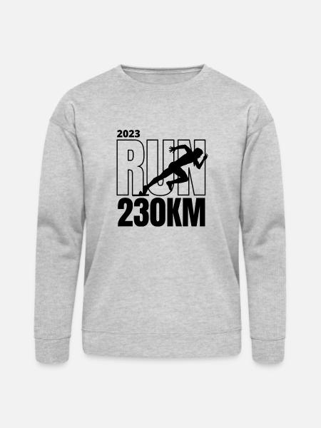 Black white bold sports - Bella + Canvas Unisex Sweatshirt - heather gray