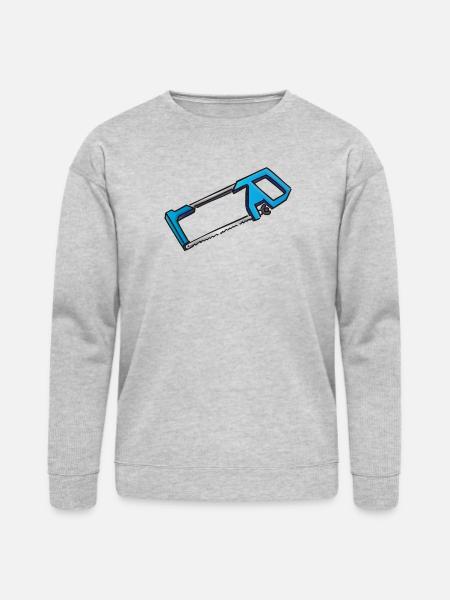 Hacksaw iron saw | Eisensäge - Bella + Canvas Unisex Sweatshirt - heather gray