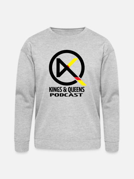 Diagonal Stripes in Dawn - Bella + Canvas Unisex Sweatshirt - heather gray