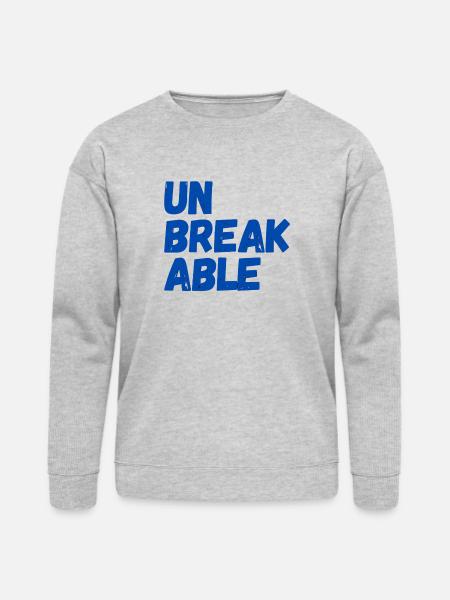 Unbreakable: The Art of Resilience - Bella + Canvas Unisex Sweatshirt - heather gray
