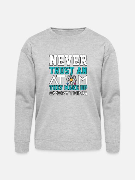 Make Up Everything Chemistry - Bella + Canvas Unisex Sweatshirt - heather gray