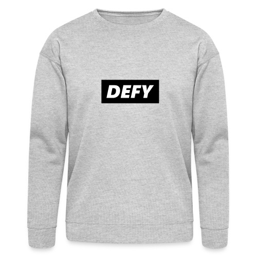 defy logo - Bella + Canvas Unisex Sweatshirt