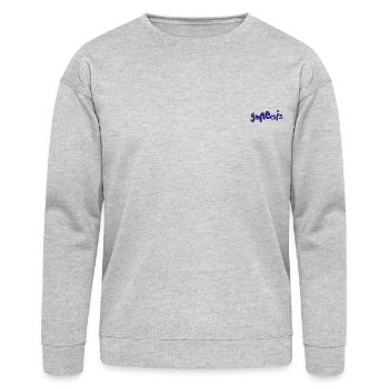 Genesis Band Logo Embroidery Design - Bella + Canvas Unisex Sweatshirt - heather gray - Front
