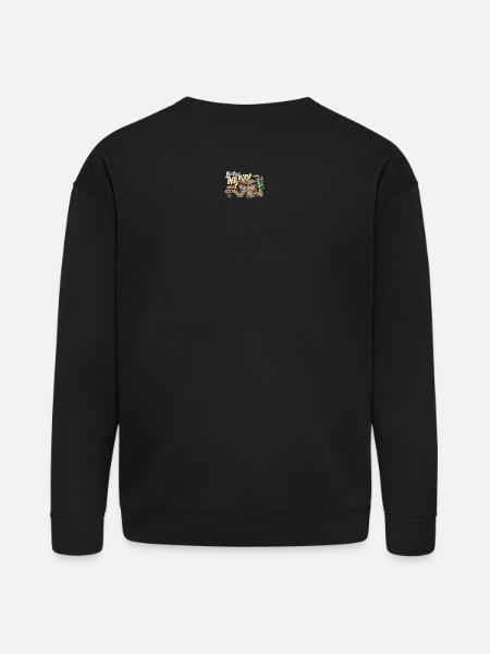 Nervy Brothers: Young and Free - Bella + Canvas Unisex Sweatshirt - black