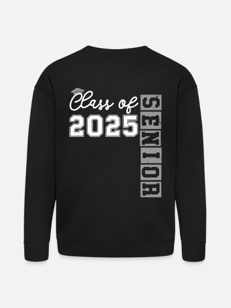 Class Of 2025 Senior  - Bella + Canvas Unisex Sweatshirt - black