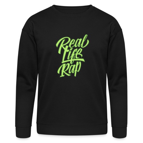 realliferap1_twocolor_rev - Bella + Canvas Unisex Sweatshirt