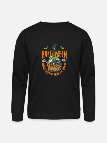 Bubbly Cauldron - Bella + Canvas Unisex Sweatshirt - black