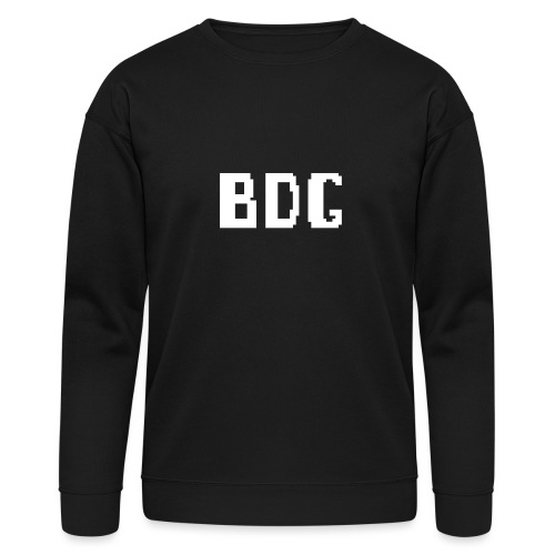 BDG 8-Bit Design White - Bella + Canvas Unisex Sweatshirt