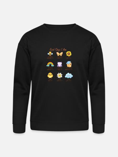 Multi Bible Scriptures - Bella + Canvas Unisex Sweatshirt - black