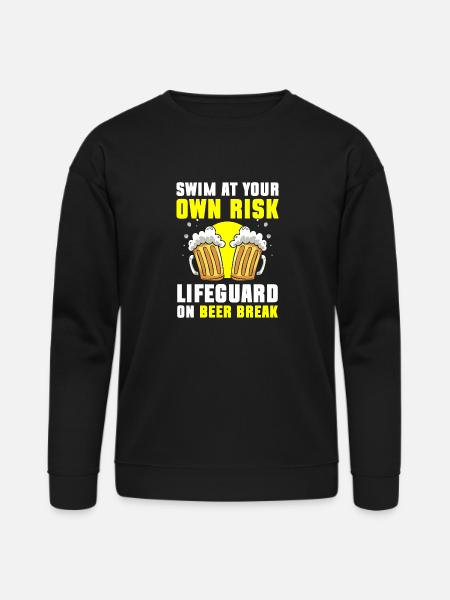 Lifeguard Pool Summer - Bella + Canvas Unisex Sweatshirt - black
