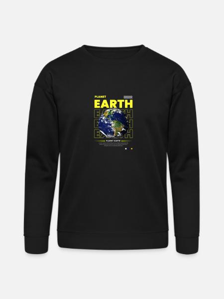 Planet Earth Streetwear - Bella + Canvas Unisex Sweatshirt - black