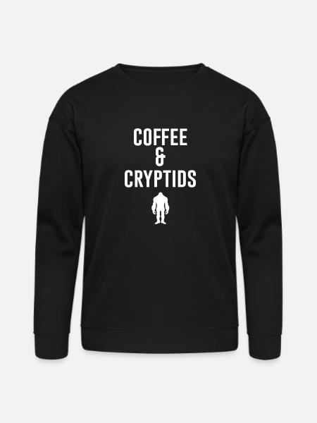 Coffee And Cryptids - Bella + Canvas Unisex Sweatshirt - black