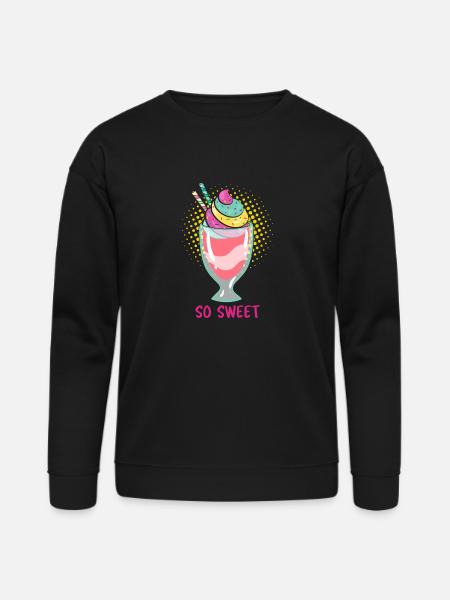 So sweet - Bella + Canvas Unisex Sweatshirt - black