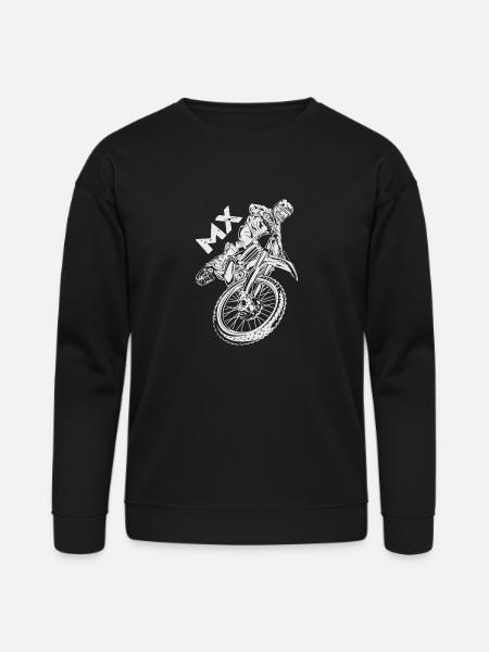Motocross MX Rider - Bella + Canvas Unisex Sweatshirt - black