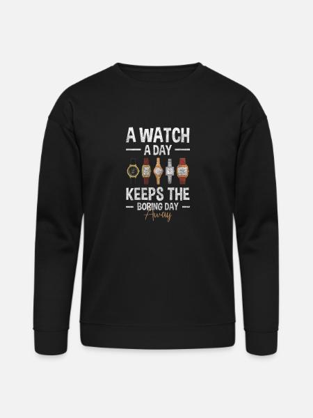Clock Valuable Clockwork - Bella + Canvas Unisex Sweatshirt - black