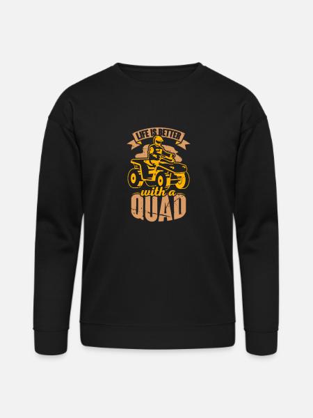 Quad Driver Offroad - Bella + Canvas Unisex Sweatshirt - black