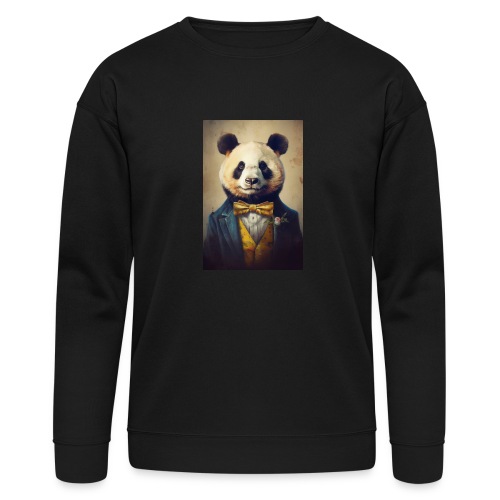 Mr Dapper Panda Bear - Bella + Canvas Unisex Sweatshirt