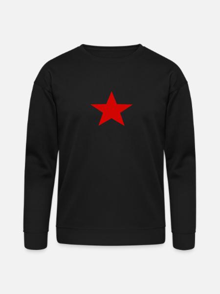 Red Star Army - Bella + Canvas Unisex Sweatshirt - black