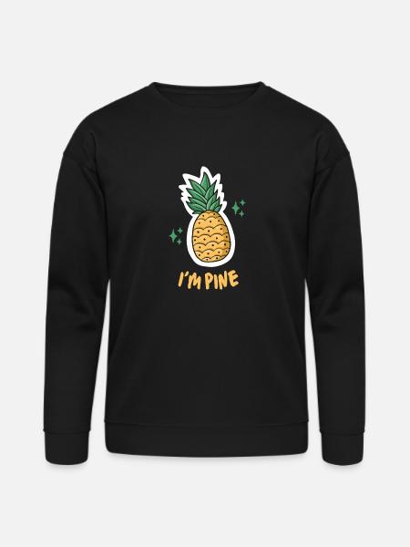 I'M PINE - Bella + Canvas Unisex Sweatshirt - black
