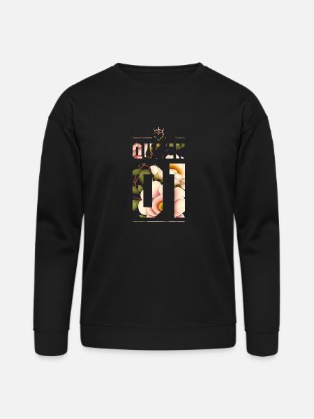 KING AND QUEEN - Bella + Canvas Unisex Sweatshirt - black