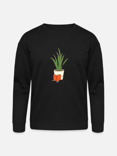 Indoor Plant - Bella + Canvas Unisex Sweatshirt - black