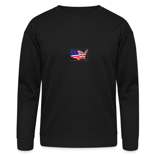 American Flag - Bella + Canvas Unisex Sweatshirt
