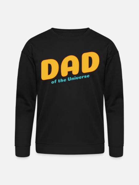 Dad of the Universe - Bella + Canvas Unisex Sweatshirt - black