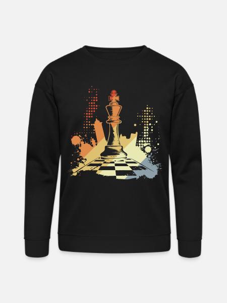 Chess Pieces - Bella + Canvas Unisex Sweatshirt - black
