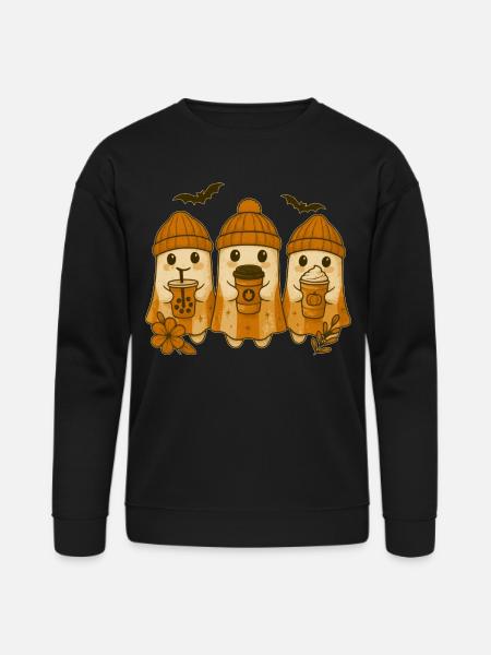 ghosts ghost - Bella + Canvas Unisex Sweatshirt - black