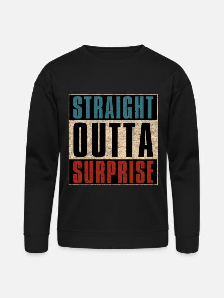 Straight Outta Surprise Arizona AZ - Bella + Canvas Unisex Sweatshirt - black