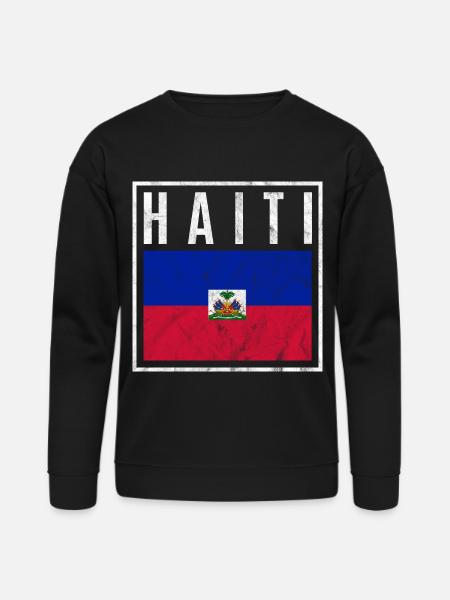 Haiti - Bella + Canvas Unisex Sweatshirt - black