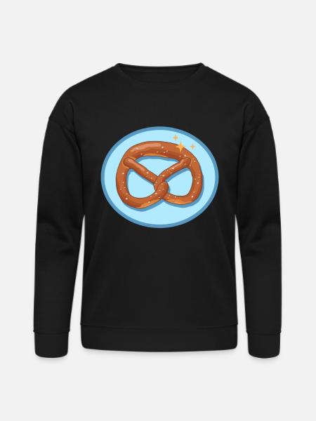 Pretzel Pretzels Lover - Bella + Canvas Unisex Sweatshirt - black