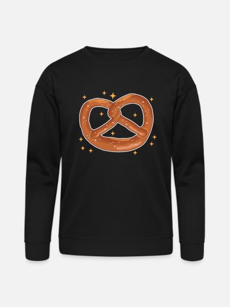 Pretzel Pretzels Lover - Bella + Canvas Unisex Sweatshirt - black