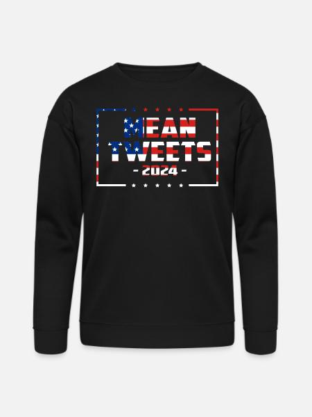 Mean Tweets 2024 - Bella + Canvas Unisex Sweatshirt - black