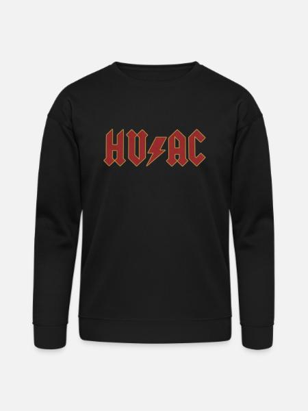 HVAC - Bella + Canvas Unisex Sweatshirt - black
