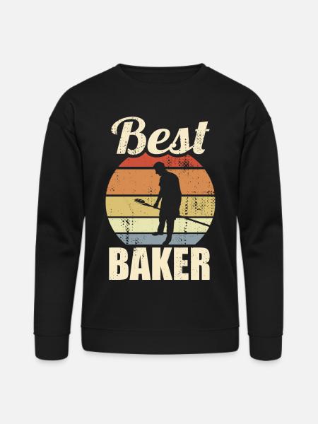 Funny Baker - Bella + Canvas Unisex Sweatshirt - black
