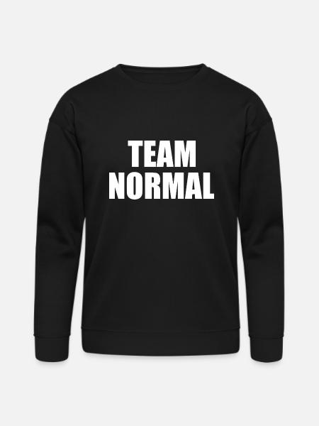 Team normal - Bella + Canvas Unisex Sweatshirt - black