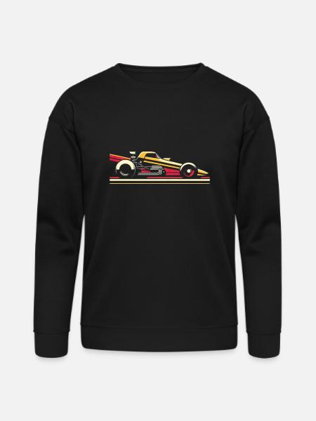 Race Car Velocity - Bella + Canvas Unisex Sweatshirt - black