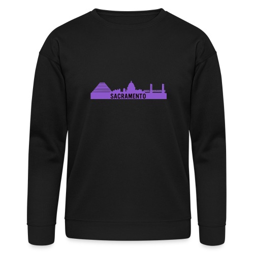 Purple Sacramento Logo - Bella + Canvas Unisex Sweatshirt