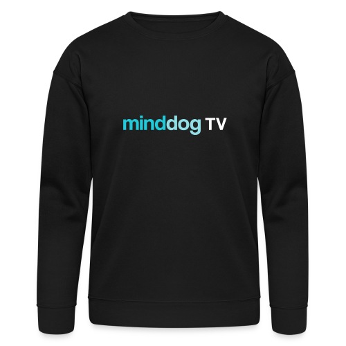 minddogTV logo simplistic - Bella + Canvas Unisex Sweatshirt
