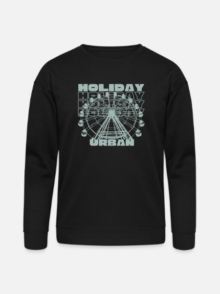 Ferris wheel streetwear urban - Bella + Canvas Unisex Sweatshirt - black