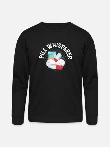 Pill Whisperer Pharmacist Pharmacy - Bella + Canvas Unisex Sweatshirt - black