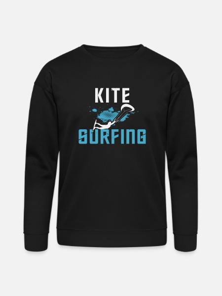 Kite Surfing - Bella + Canvas Unisex Sweatshirt - black